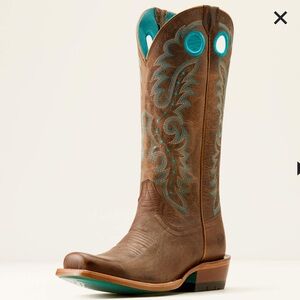 Ariat Women's Frontier Boon Western Boot Pecan Brown  Size 8